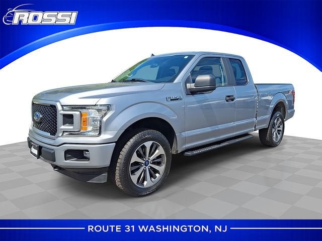 2020 Ford F-150 XL in Sulver — front three-quarter view