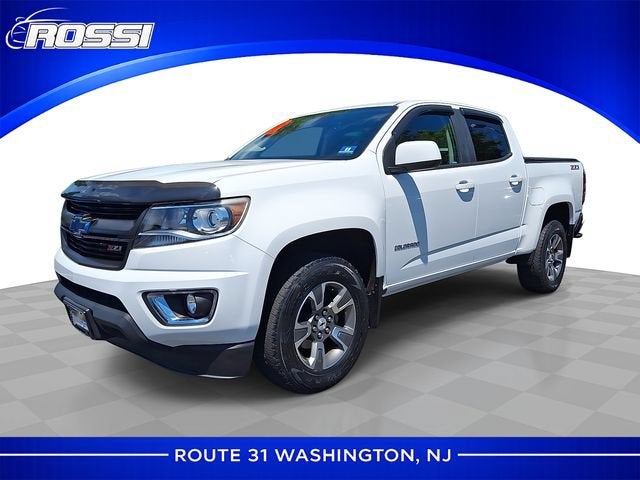 2016 Chevrolet Colorado 4WD Z71 in Summit White — front three-quarter view