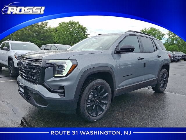 2026 GMC Terrain Elevation in Sterling Metallic — front three-quarter view