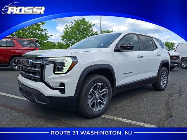 2026 GMC Terrain Elevation in Summit White — front three-quarter view